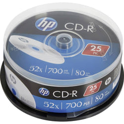 HP CRE00015 CD vierge CD-R 700 Mo 52x 25 pièce(s)