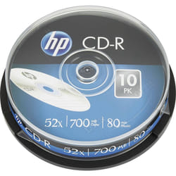 HP CRE00019 CD vierge CD-R 700 Mo 52x 10 pièce(s)