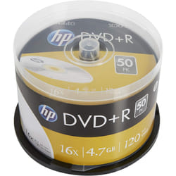 HP DRE00026 DVD vierge 4,7 Go DVD+R 50 pièce(s)