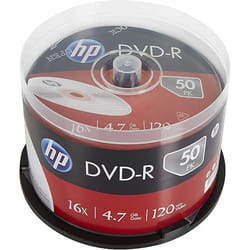 HP DME00025 DVD vierge 4,7 Go DVD+R 50 pièce(s)