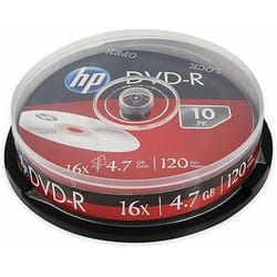HP 69315 4,7 Go DVD+R 10 pièce(s)