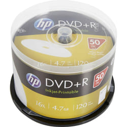 HP DRE00026WIP DVD vierge 4,7 Go DVD+R 50 pièce(s)