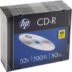 HP CRE00085 CD vierge CD-R 700 Mo 52x 10 pièce(s)