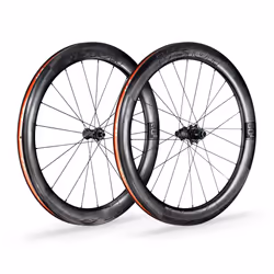 Paire de roues a disques center lock a pneus Vision Metron 60 SL TL XDR (x2)