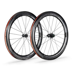 Paire de roues a disques center lock a pneus Vision Metron 60 SL TL XDR (x2)