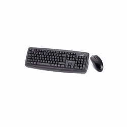 Genius Computer Technology KM-110X clavier Souris incluse USB Noir