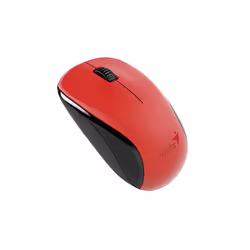Genius Computer Technology NX-7000, Ambidextre, BlueEye, RF sans fil, 1200 DPI, Rouge