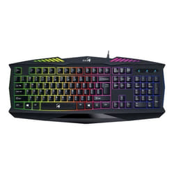 Clavier - GENIUS - GX Gaming Scorpion K220 - Rétroéclairé - USB - Tchèque/Slovaque - Noir