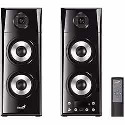 Haut-parleurs 2.0 - GENIUS - HP SP-HF 2800BT - Bluetooth 5.0 - 60 Watts - Télécommande incluse