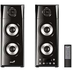 Haut-parleurs 2.0 - GENIUS - HP SP-HF 2800BT - Bluetooth 5.0 - 60 Watts - Télécommande incluse