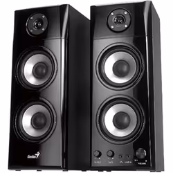 Enceintes 2.0 - GENIUS - SP-HF 1800A V2 - Puissance 60W RMS - Woofer 4” - Tweeter 1”