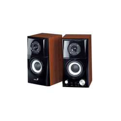 Genius Computer Technology 31730032400 haut-parleur 2-voies Noir, Bois Avec fil 14 W