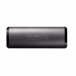 ADATA SE760 256 Go Gris, Titane