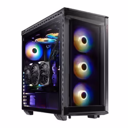 XPG Battlecruiser Midi Tower Noir