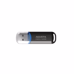 ADATA C906, 64 Go, USB Type-A, 2.0, Casquette, 9 g, Noir