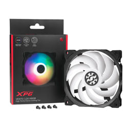 XPG VENTO120ARGB-BKCWW système de refroidissement d’ordinateur Boitier PC Ventilateur 12 cm Noir