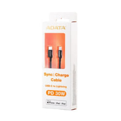 ADATA AMFICPL-1M-CBK câble Lightning Noir