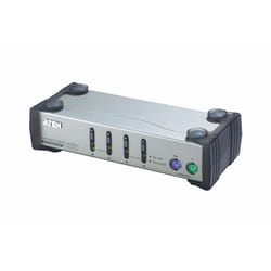 ATEN CS84A commutateur écran, clavier et souris Argent