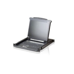 ATEN CL1000M commutateur écran, clavier et souris Grille de montage Noir