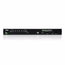 ATEN Commutateur KVM VGA USB PS/2 8 ports avec port de connexion en chaîne avec prise en charge des périphériques USB