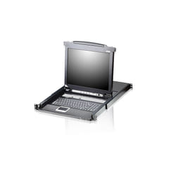 ATEN CL5708M commutateur écran, clavier et souris Grille de montage Noir