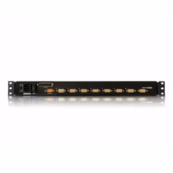 ATEN CL5708M commutateur écran, clavier et souris Grille de montage Noir