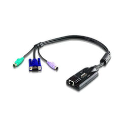 ATEN Adaptateur KVM VGA PS/2 avec prise en charge de la vidéo composite