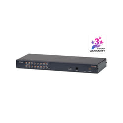 ATEN Commutateur KVM (DisplayPort, HDMI, DVI, VGA) multi-interface Cat 5 à 16 ports