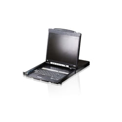 ATEN CL5816N commutateur écran, clavier et souris Grille de montage Noir