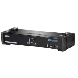 ATEN Commutateur KVMP™ DVI Dual Link/audio CH7.1 USB 2 ports