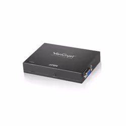 ATEN Récepteur Cat 5 VGA/audio (1024 x 768@300m), 1920 x 1200 pixels, Récepteur AV, 300 m, Avec fil, Noir