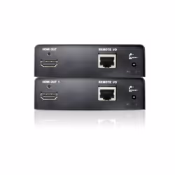 ATEN Extender Émetteur et récepteur AV Noir