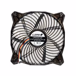 LEPA CASINO 4C Boitier PC Ventilateur 12 cm Noir, Transparent