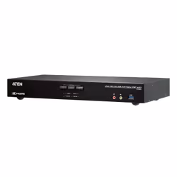 ATEN Commutateur KVMP™ deux affichages HDMI 4K 2 ports USB 3.0, 4096 x 2160 pixels, 4K Ultra HD, 3,17 W, Noir