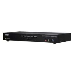 ATEN Commutateur KVMP™ deux affichages HDMI 4K 4 ports USB 3.0