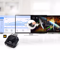 ATEN Commutateur KVM câble HDMI 4K USB 2 ports avec sélecteur de port distant - Vue supplémentaire 9
