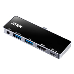 ATEN Station d’accueil de voyage USB-C avec transfert de puissance