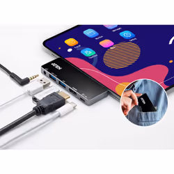 ATEN Station d'accueil de voyage USB-C avec transfert de puissance - Vue supplémentaire 5