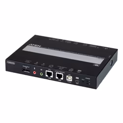 ATEN 1 Commutateur KVM DisplayPort 4K à un port sur IP accès de partage local/distant, 4096 x 2160 pixels, Ethernet/LAN, 4K U ...