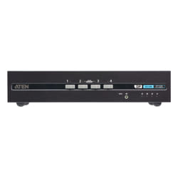 ATEN Commutateur KVM sécurisé DisplayPort à 4 ports USB et double affichage (conforme à PSD PP v4.0)