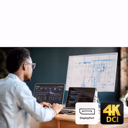 ATEN Commutateur KVM à 2 ports 4K DisplayPort USB-C avec passage d'alimentation - Vue supplémentaire 4