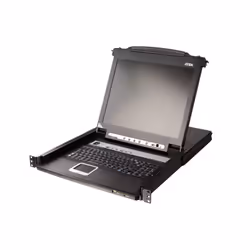 ATEN CL5708MW, 1920 x 1200 pixels, WUXGA, Grille de montage, 1U, 15,4 W, Noir