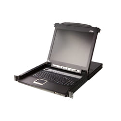 ATEN CL5708MW commutateur écran, clavier et souris Grille de montage Noir