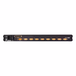 ATEN CL5708MW commutateur écran, clavier et souris Grille de montage Noir