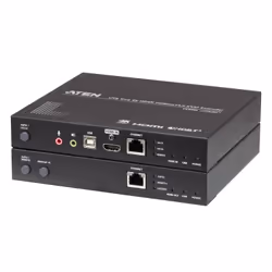 ATEN CE840-AT-G, Émetteur et récepteur, Avec fil, 100 m, 600 MHz, 4096 x 2160 pixels, 4096 x 2160 3840 x 2160