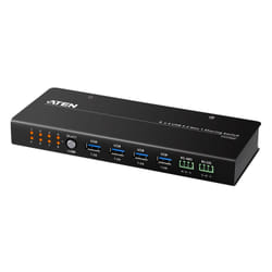 ATEN US3384I-AT commutateur écran, clavier et souris Noir