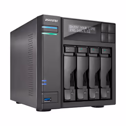 Asustor AS7004T NAS Ethernet/LAN Noir - Vue supplémentaire 4