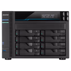 Asustor Lockerstor 10 AS6510T NAS Tower Ethernet/LAN Noir C3538