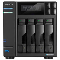 Asustor LOCKERSTOR 4 Gen2 (AS6704T) NAS Bureau Intel® Celeron® N N5105 4 Go DDR4 0 To ADM Noir