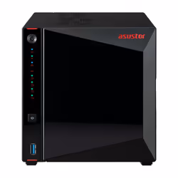 Asustor AS5404T, NAS, Intel® Celeron®, N5105, Noir